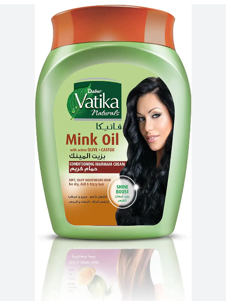 فاتيكا حمام كريم زيت المينك بني 1000 جم