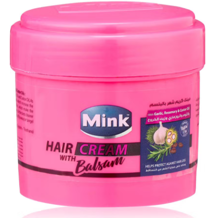 مينك حمام كريم ثوم وروزماري بينك 800جرام