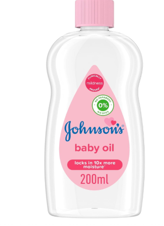 جونسون زيت اطفال بمبى 200 مل 