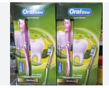 اورال شاين فرشة اسنان كبار بالدستة