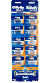 جيليت بلو ثرى ماكينة حصيرة 10ق