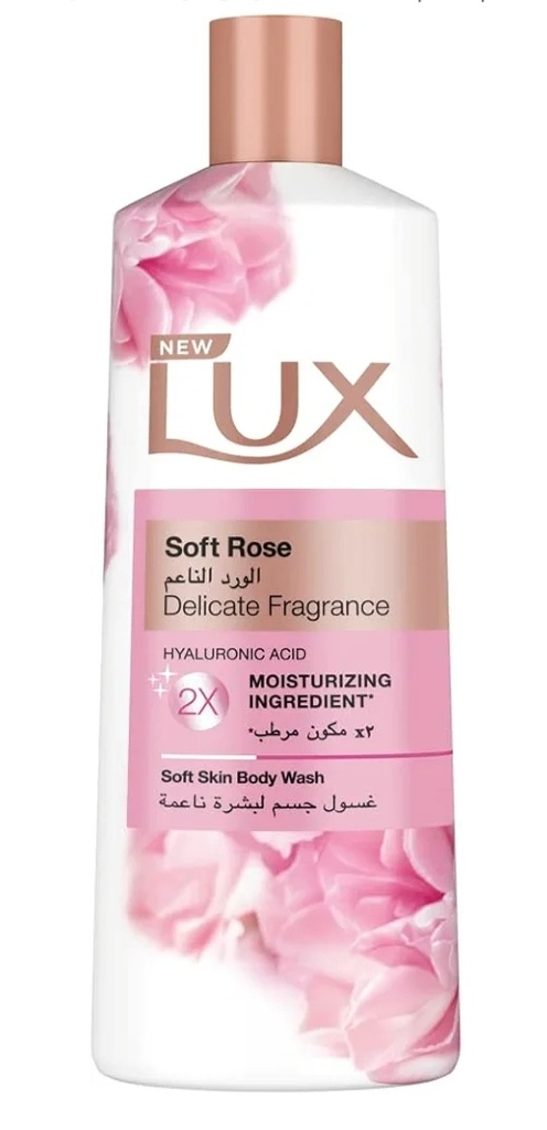 لوكس شاور الورد الناعم بمبى 500 مل 