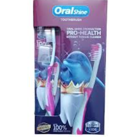 اورال شاين فرشة اسنان بغطا بالدستة اطفال