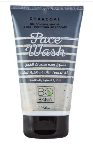 بوبانا غسول وجه بالفحم 50مل
