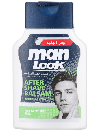 ايفا مان لوك بلسم بعد الحلاقة بالصبار 125جم وفر 3ج