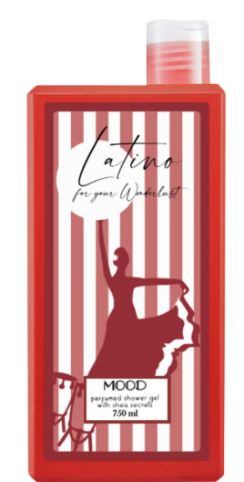 مود شاور 750 مل  شيري بريست احمر