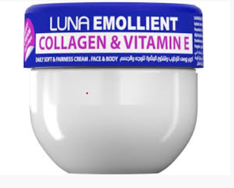 كريم لونا لليد والجسم بالكولاجين وفيتامين اي 20 جم