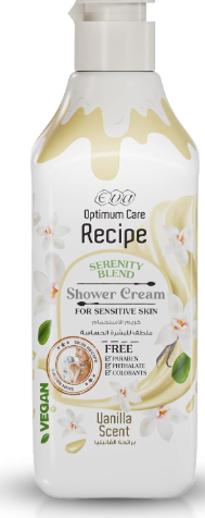 ايفا اوبتيموم كير ريسبي شاور كريمي 370 مل رائحة الفانيليا