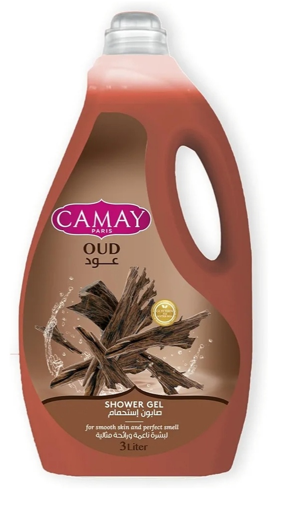 كامى شاور 3 لتر عود
