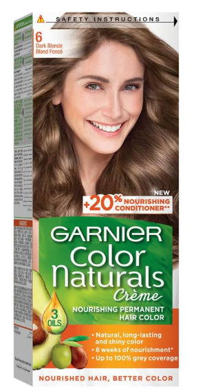 غارنييه صبغة اشقر غامق 6 خصم مستهلك