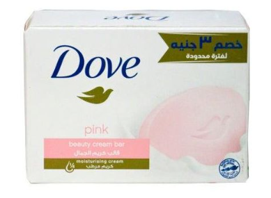 دوف صابون لبشرة ناعمة بينك 90جم 3ج خصم
