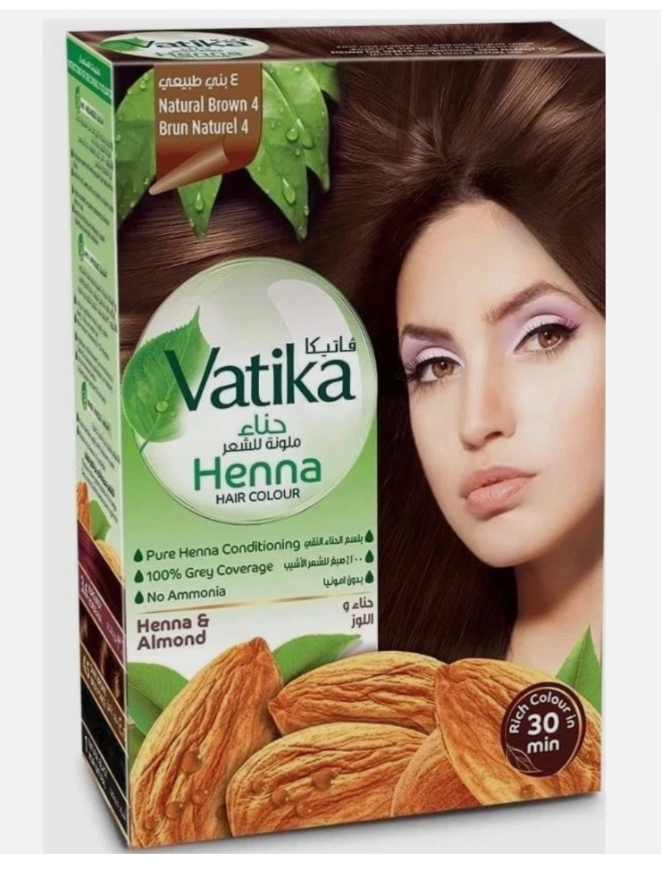 فاتيكا حنة بني 10 جم  6كيس -مخزن-