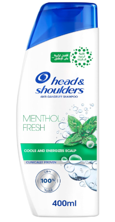 هيد شامبو النعناع المنعش 400 مل