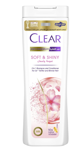 كلير شامبو نعومة ولمعان حريمي 400 مل