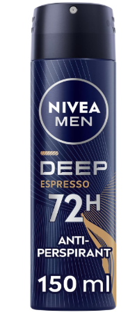 [867] نيفيا اسبراى رجالي ديب كاربون سبريسو 150مل 20% خصم