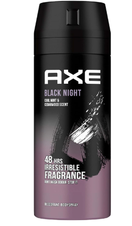 [929] اكس اسبراى بلاك نايت 150 مل خصم مستهلك