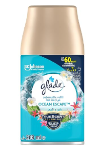 [1659] جليد غيار معطر اوتوماتيك نسيم الصباح 269مل عرض 3قطعة 