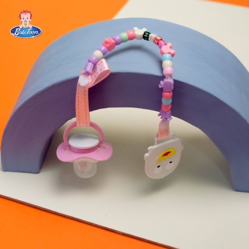 [3808] بوب تون سكاتة سيلكون بسلسله خرز