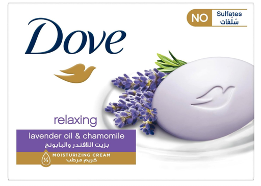 [3494] دوف صابون بزيت اللافندر والبابونج 90جم