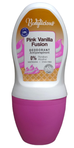 [3507] بادي ليشيوس رول اون بينك فانيلا فاشون 50 مل