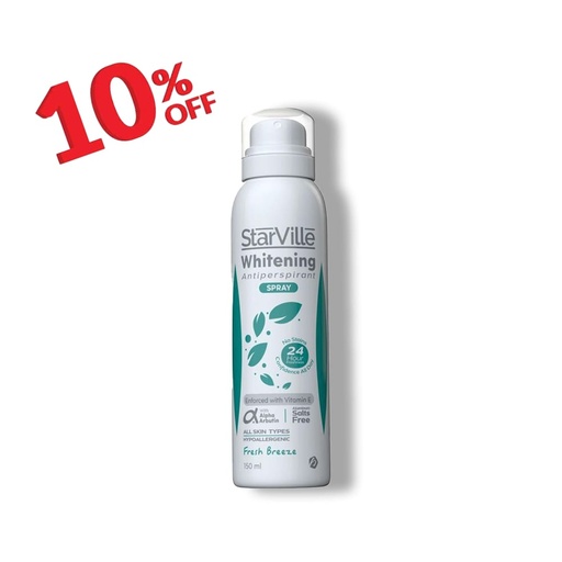 [3848/00010] ستارفيل سبراي مزيل عرق للتفتيح 200 مل