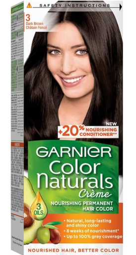 غارنييه صبغة بنى غامق 3 خصم مستهلك