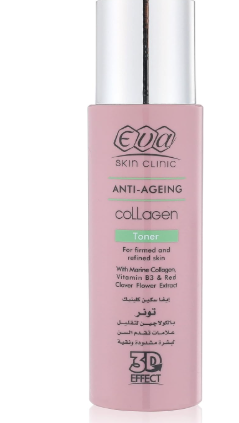 [109] ايفا سكين كلينيك تونر للبشرة بالكولاجين 200 مل