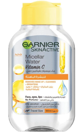 [115] غارنيه ميسيلار 100 مل للبشره الباهته فيتامين س